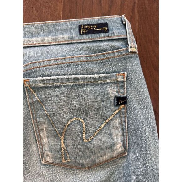 Citizens of Humanity Kelly Low Waist Crop Jeans size 29 - Picture 8 of 8